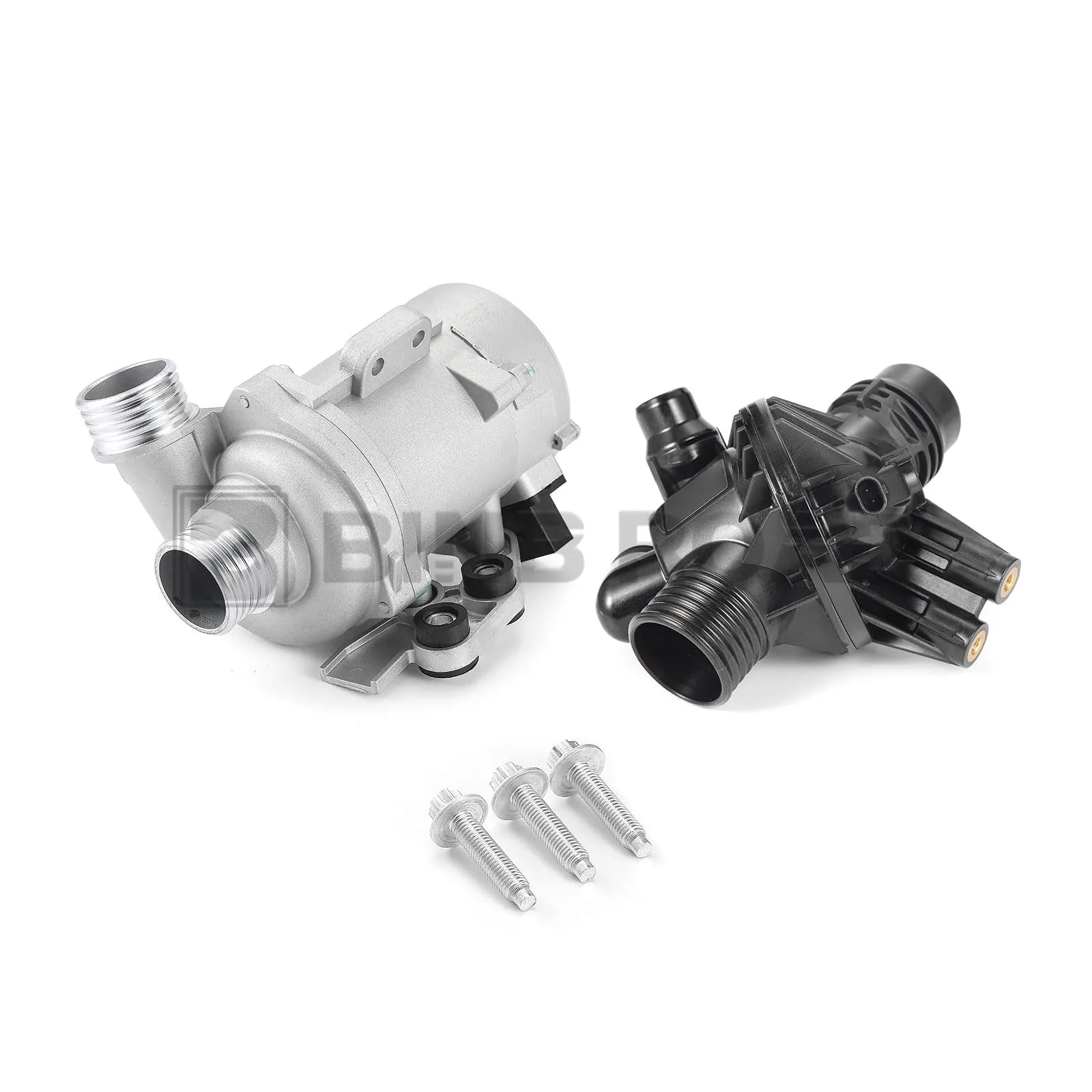 11537586783 + 11518635092 Electric Engine Water Pump & Thermostat with Bolt