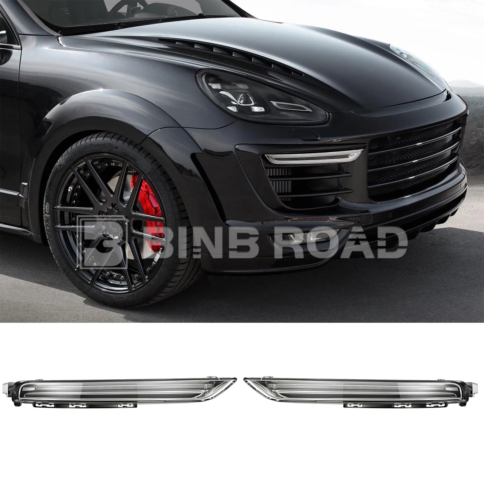 95863118130 + 95863118230 Daytime Running Lights LED DRL Lamp Light