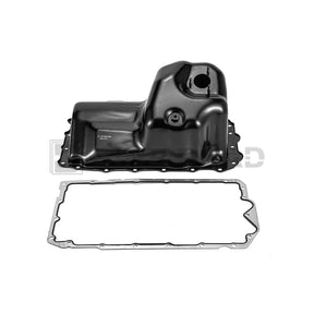 BINB ROAD Engine Oil Pan with Gasket Compatible with BMW E81 E82 E84 E85 E87 E88 E46 E90 E91 (Replaces 11137568566 + 11137511224)