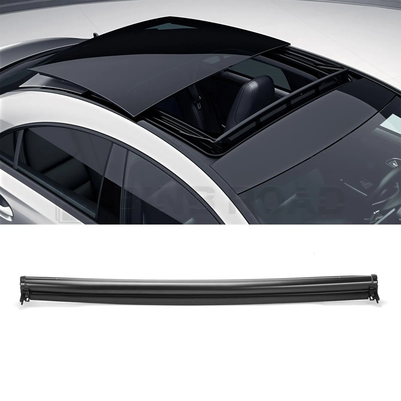 US 1767802000 17678020009F67B Black Sunroof Cover Assembly Sunroof Roller Blind