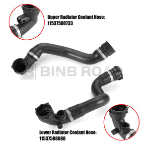 11537500733 Upper + 11537508688 Lower Radiator Coolant Hose