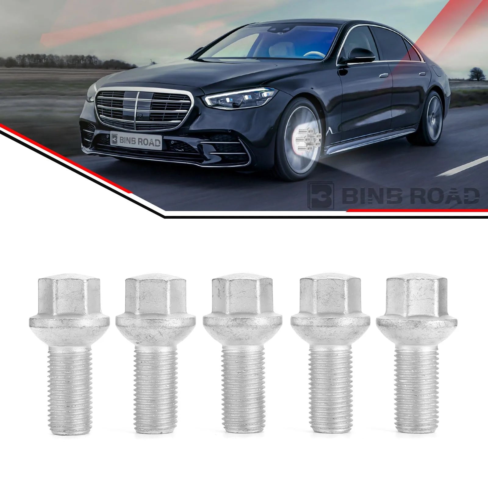 M14 x 1.5 Wheel Lug Bolts Nuts 0009904907