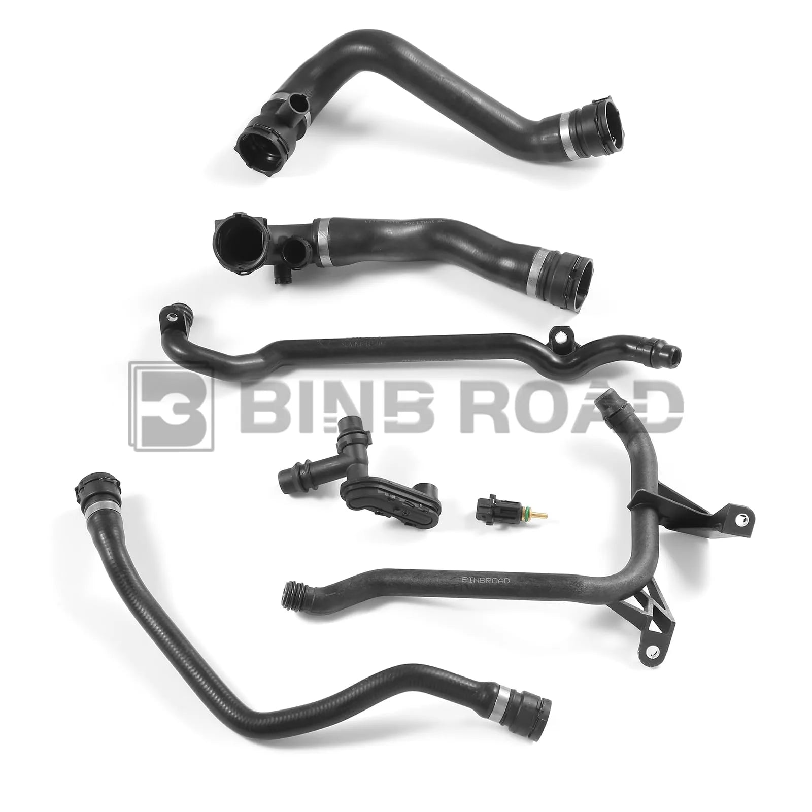 11537502525 11531705210 17127510952 7Pcs Engine Heater Inlet Pipe and Water Coolant Pipe
