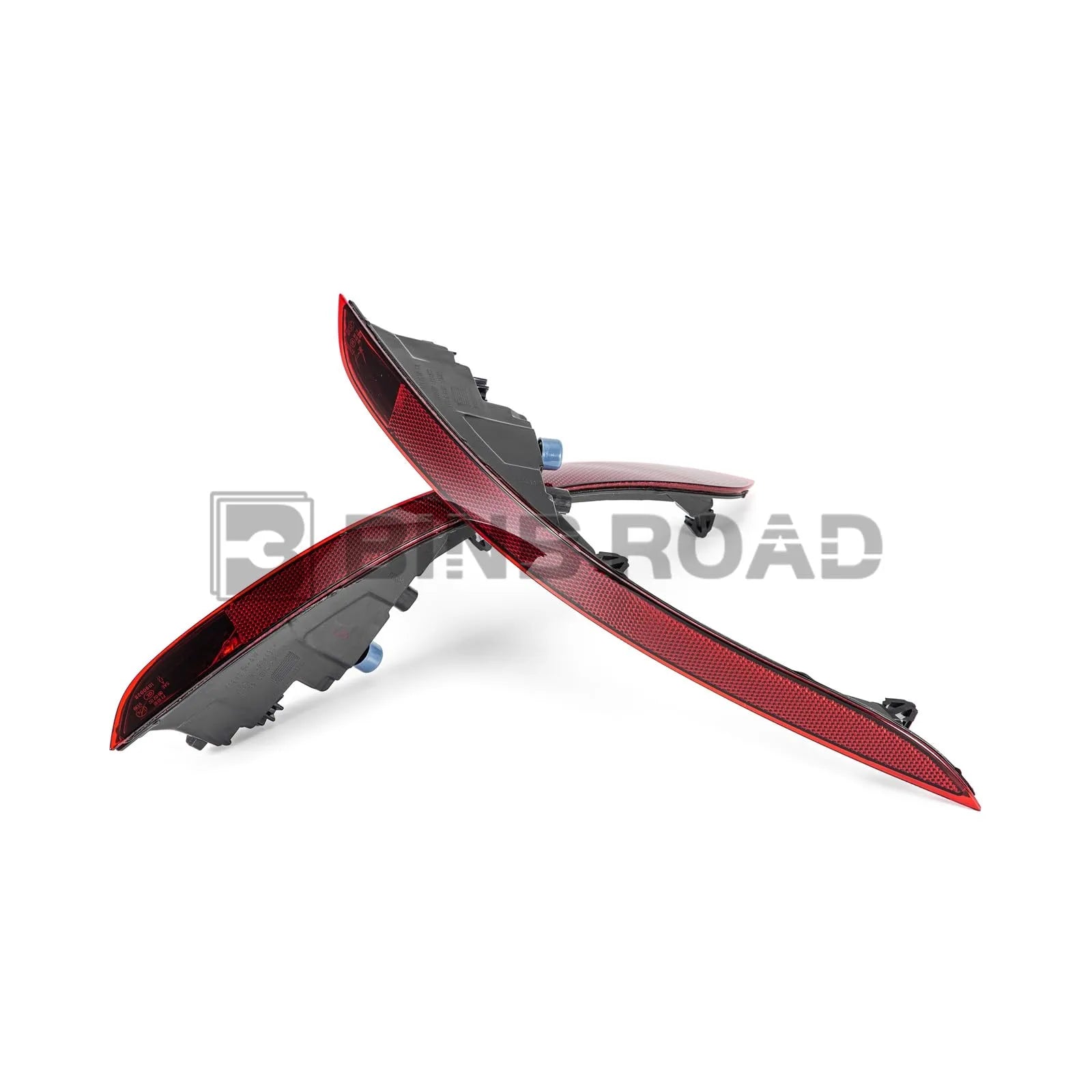 BINB ROAD Rear Bumper Trim Insert Compatible with Porsche Cayenne 2019-2026 (Replaces 9Y0945725A + 9Y0945726A)