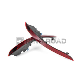 BINB ROAD Rear Bumper Trim Insert Compatible with Porsche Cayenne 2019-2026 (Replaces 9Y0945725A + 9Y0945726A)