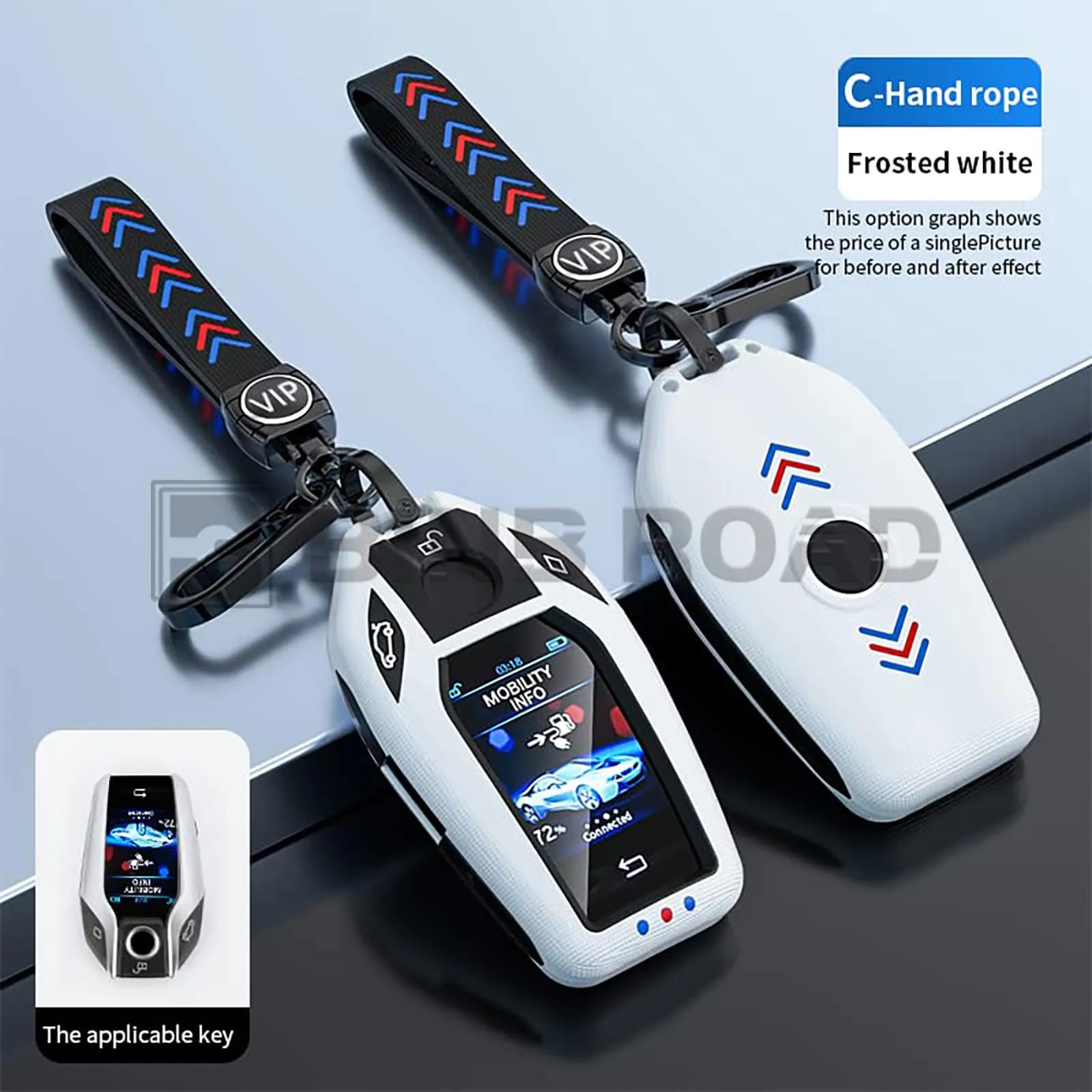 Key Fob Cover Case Compatible with BMW
