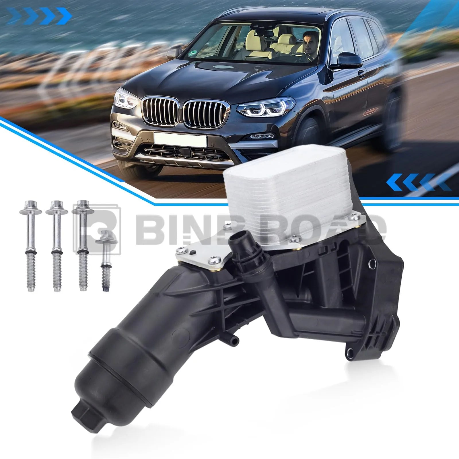 11428596283 Engine Oil Filter Housing