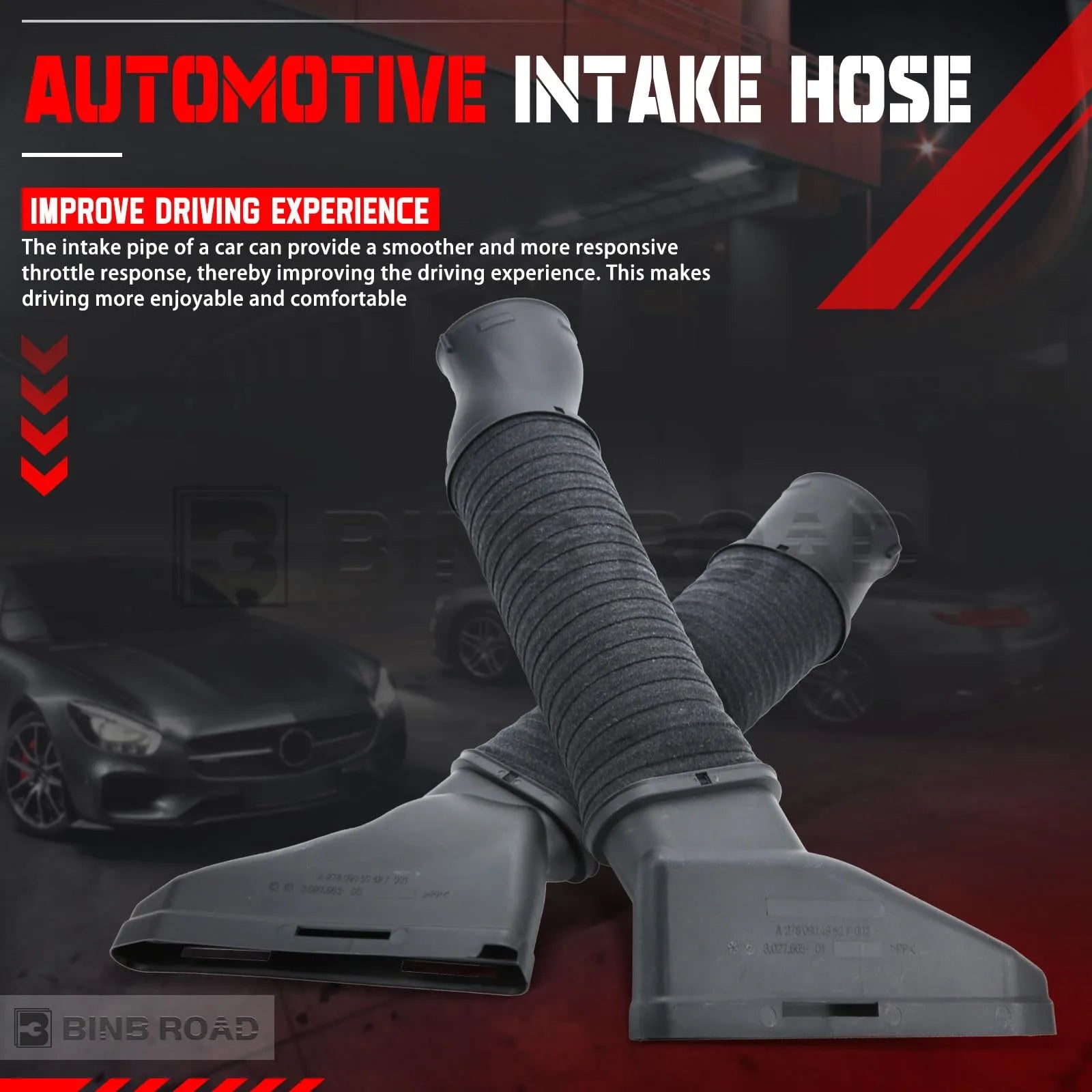 2780905082+2780904982 Air Intake Hose