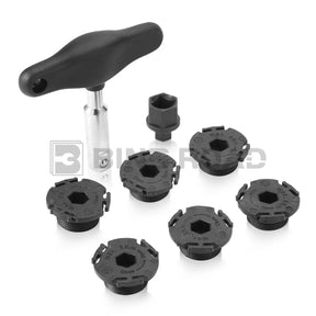 US 11137605018 1 Set Engine Oil Pan Drain Plug with Install Tool