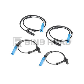 34526756375 + 34526756376 4PCS Front Rear Left Right ABS Wheel Speed Sensor