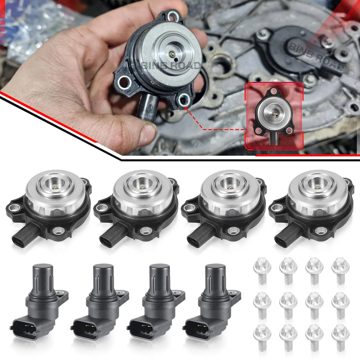 2720510077 + 0009050443 Camshaft Adjuster Magnet Kit