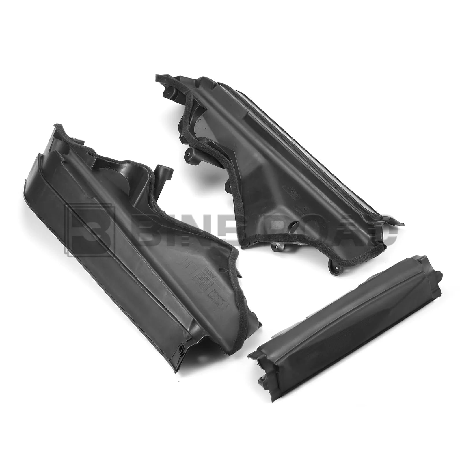 US 3PCS Engine Upper Compartment Partition Panel Set 51717169419 + 51717169420 + 51717169421