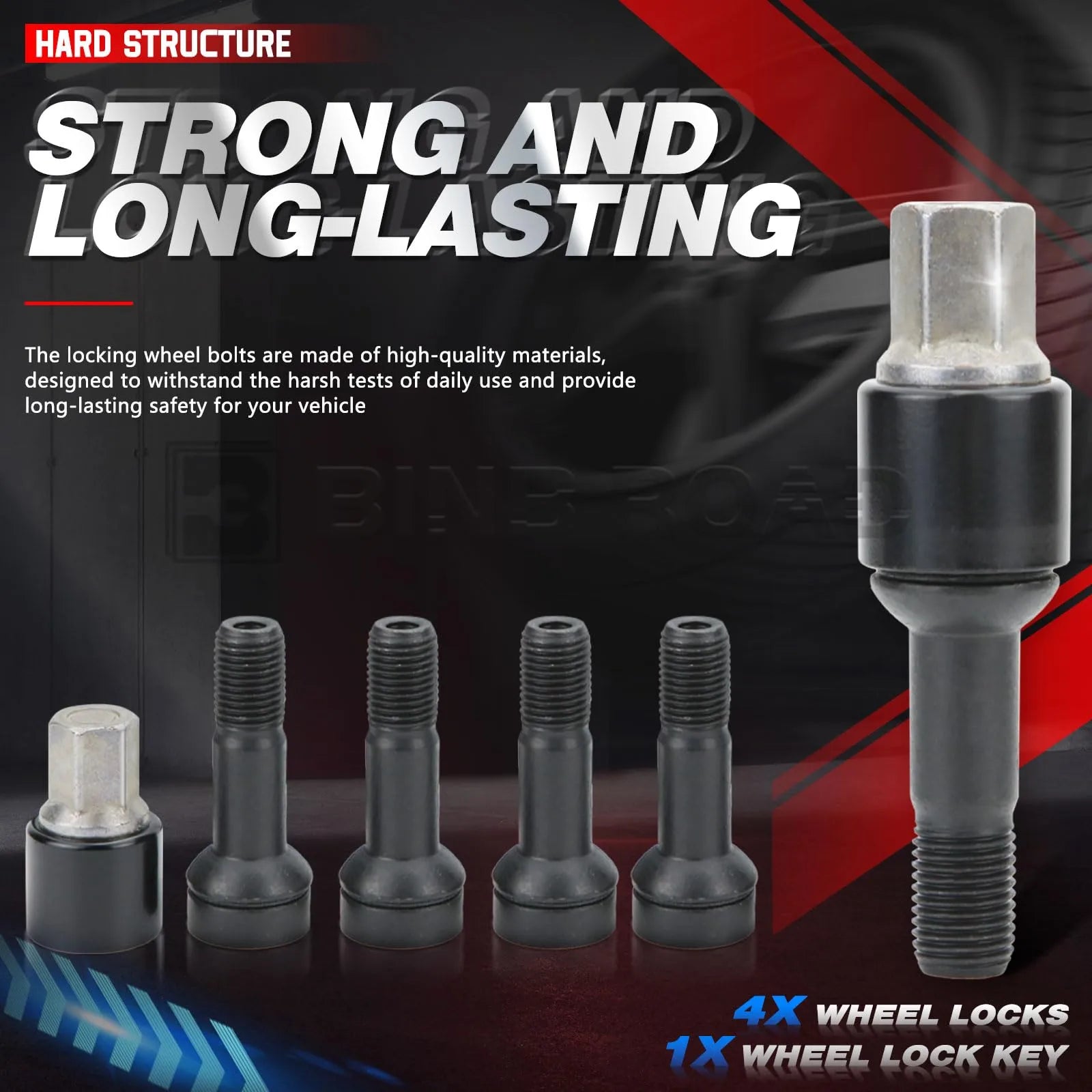 0019901707 A0019901707 Lockable Wheel Bolt Rim Locks M14 X 1.5