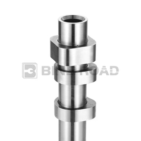 BINB ROAD 2Pcs Exhaust and Intake Camshaft Compatible with Mercedes-Benz C300 E300 GLC300 W205 W212 X253 M274 (Replaces 2740500101 + 2740501900)